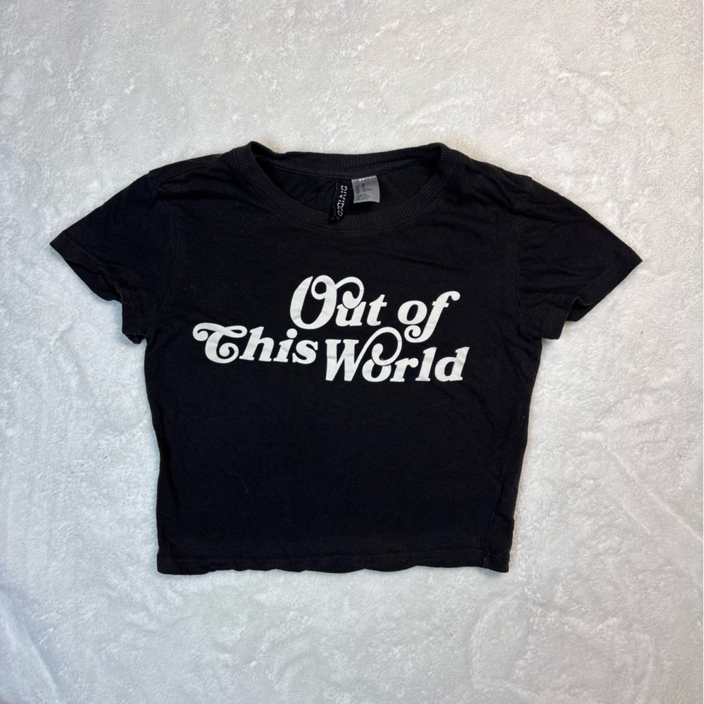 Dark Grey Baby Tee